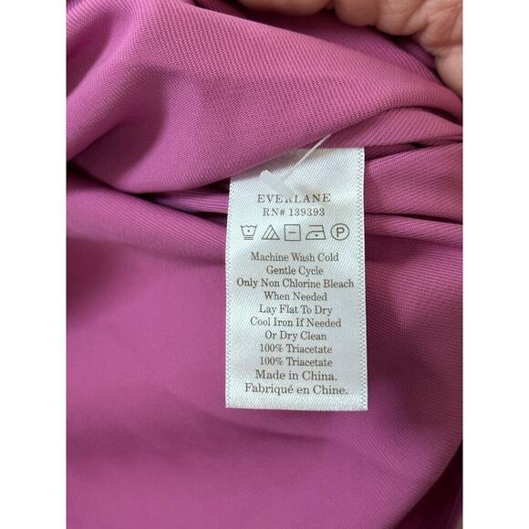 Everlane Women's Purple Japanese GoWeave Picnic Button Down Dress Size 16 - Picture 7 of 10